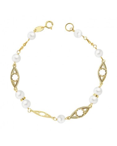 Pulsera de oro de 9k PM-9K16827