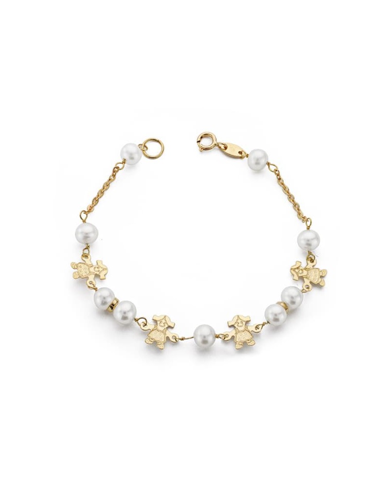 Pulsera de oro de 9k PM-9K22042