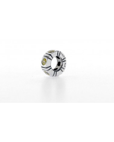 Charm separador Pandora con circonitas verdes 790368GCZ