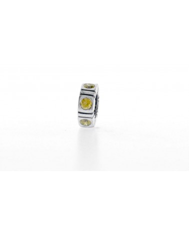 Charm separador Pandora con circonitas verdes 790368GCZ