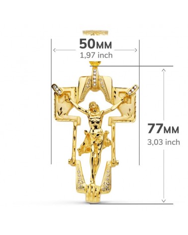 Colgante de oro de 18k PM-P7720-080