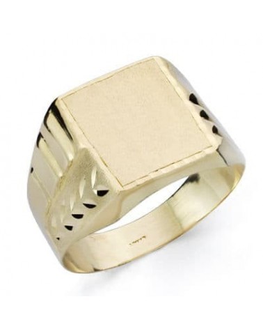 Sello de oro amarillo de 9k PM-9K19235