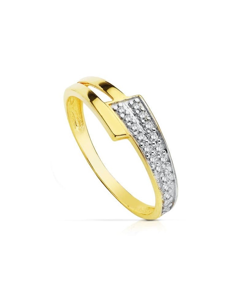 Sortija de oro amarillo de 9k PM-9K20638-2
