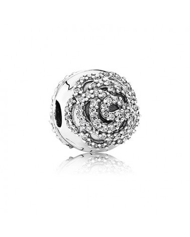 Clip Pandora con flor, colección Día de la Madre 791529CZ
