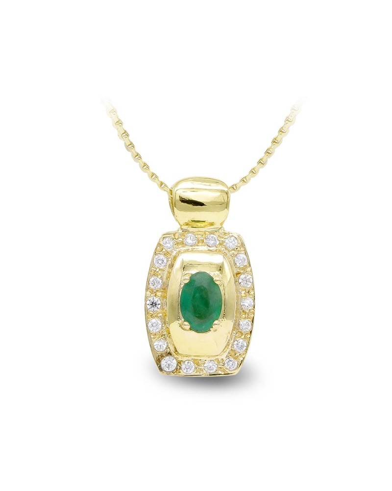 Gargantilla de oro amarillo de 18 kilates PM-7162-3ES