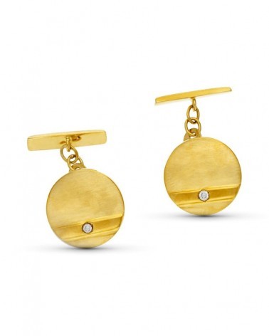Gemelos de oro de 18 kilates PM-4605-6