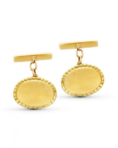 Gemelos de oro de 18 kilates PM-4487-6