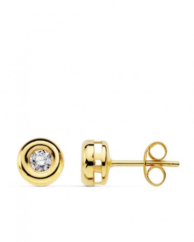 Pendientes de oro 18 kilates PM-1740-OA