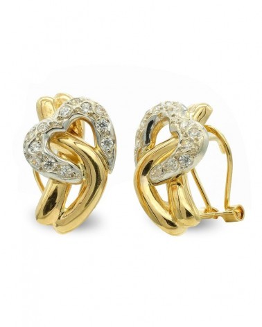 Pendientes de oro 18 kilates PM-3654-1