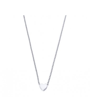 COLGANTE CORAZON DE PLATA