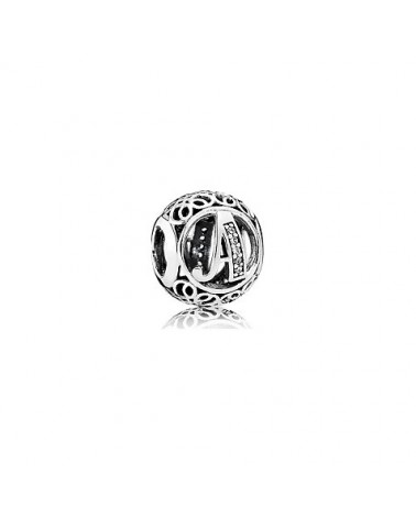 CHARM PANDORA LETRA A 791845CZ