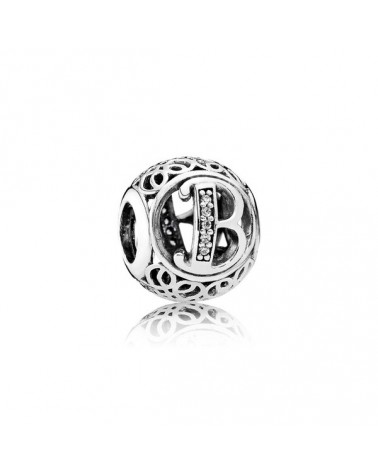 CHARM PANDORA LETRA B 791846CZ