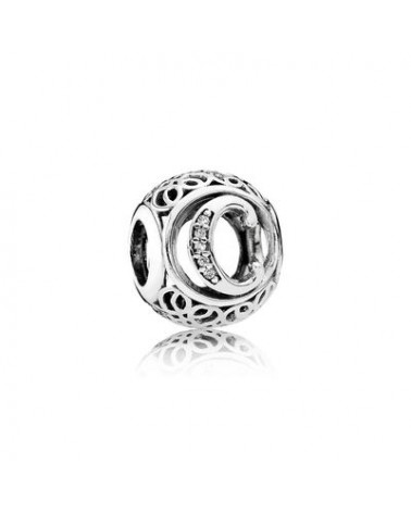 CHARM PANDORA LETRA C 791847CZ