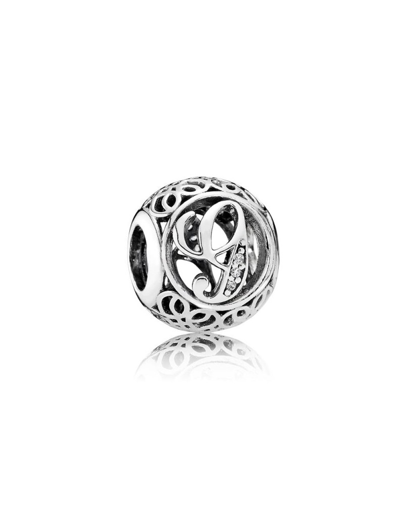 CHARM PANDORA LETRA G 791851CZ