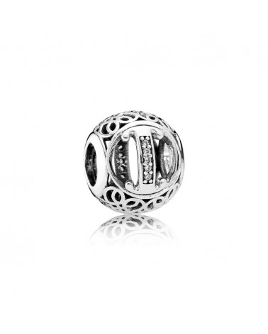 CHARM PANDORA LETRA I 791853CZ