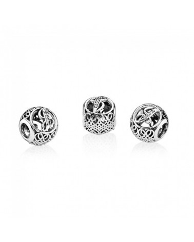 CHARM PANDORA LETRA J 791854CZ