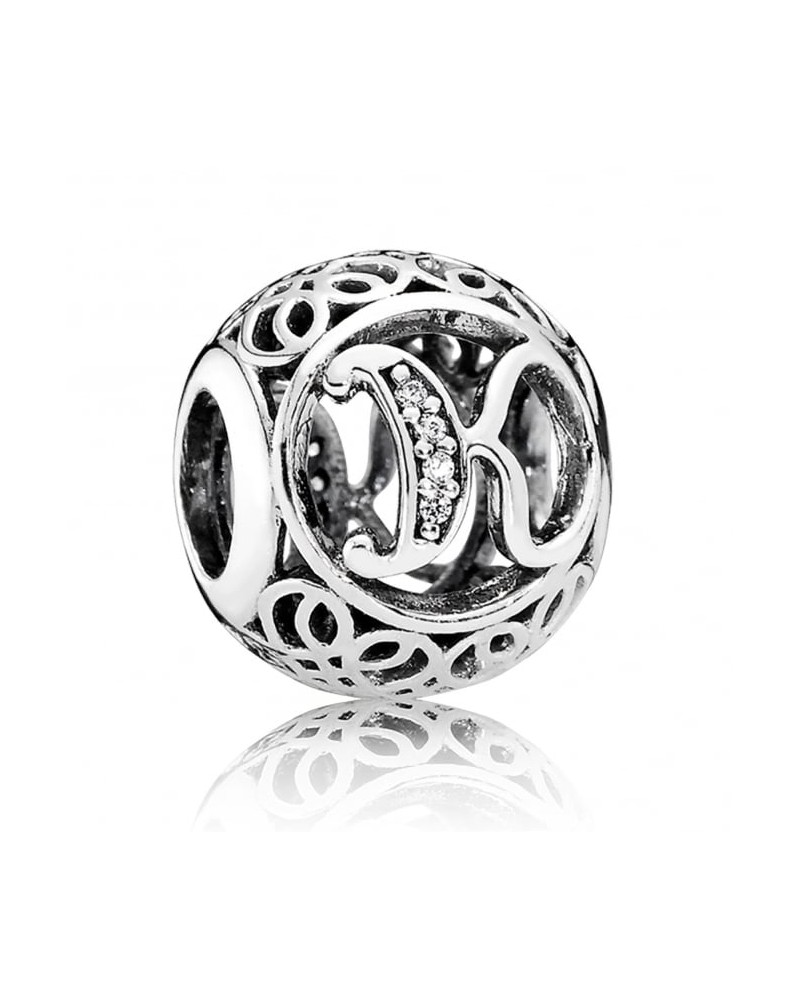 CHARM PANDORA LETRA K 791855CZ