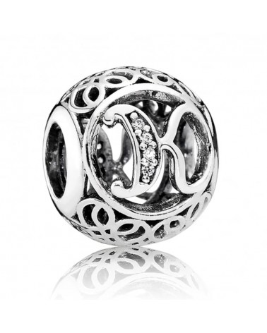 CHARM PANDORA LETRA K 791855CZ