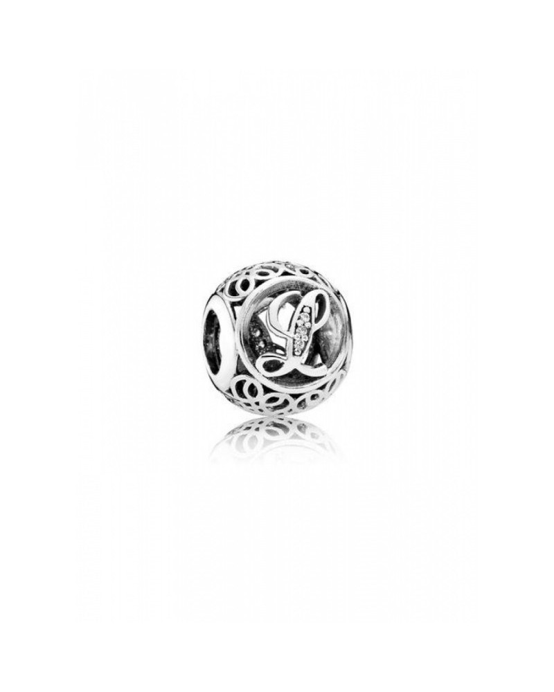 CHARM PANDORA LETTER L 791856CZ