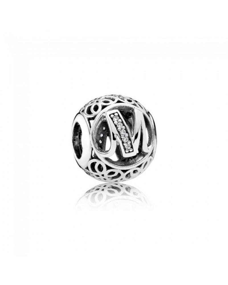 CHARM PANDORA LETTER M