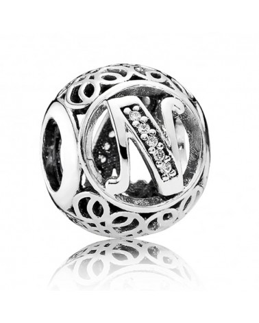 CHARM PANDORA LETRA N 791858CZ