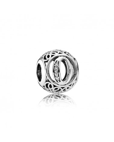 CHARM PANDORA LETRA O 791859CZ