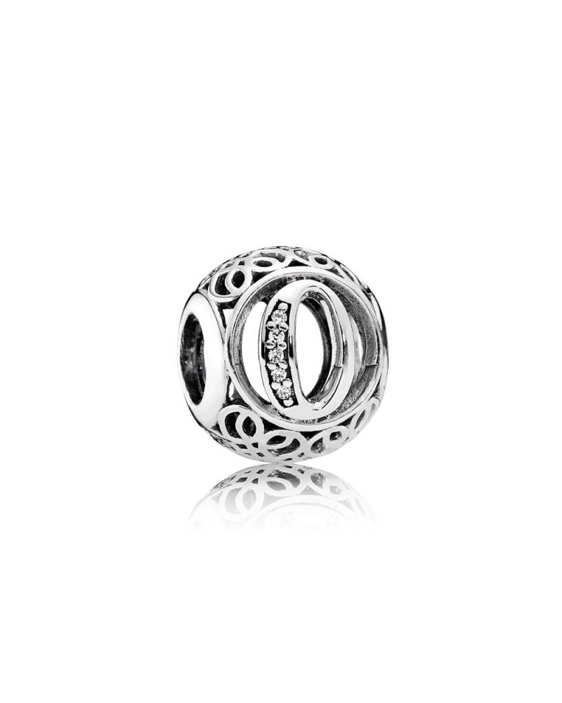 CHARM PANDORA LETRA O 791859CZ