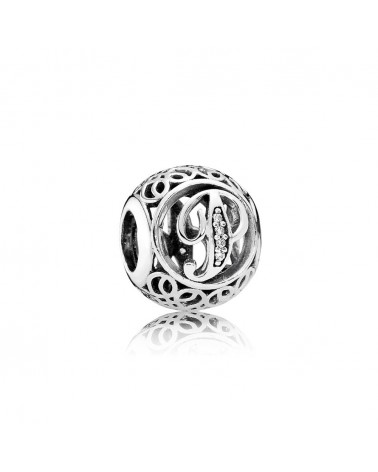 CHARM PANDORA LETRA P 791860CZ