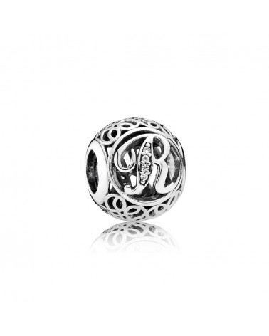 CHARM PANDORA LETRA R 791862CZ