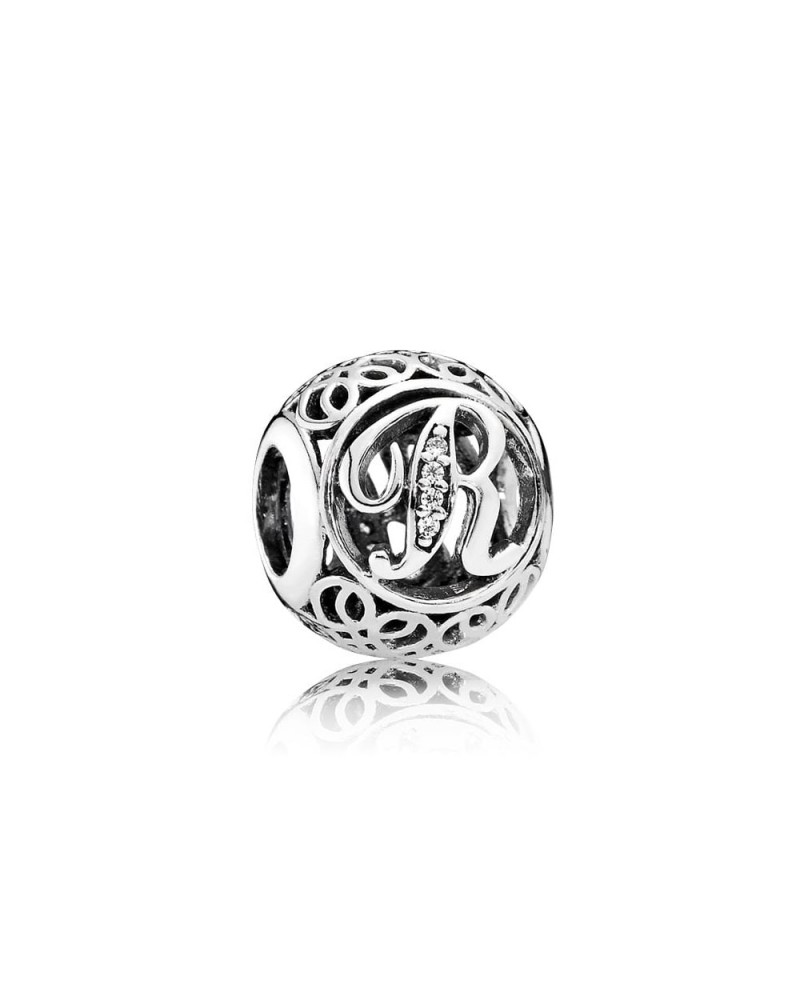 CHARM PANDORA LETRA R 791862CZ