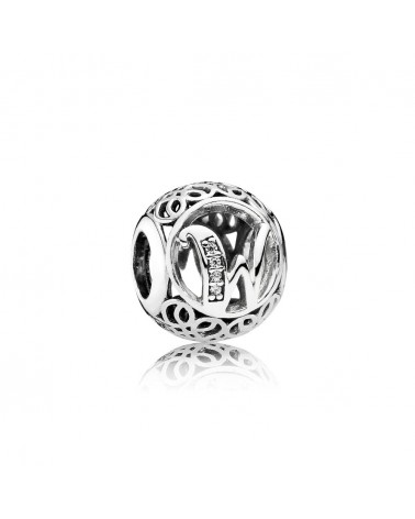 CHARM PANDORA LETRA W 791867CZ