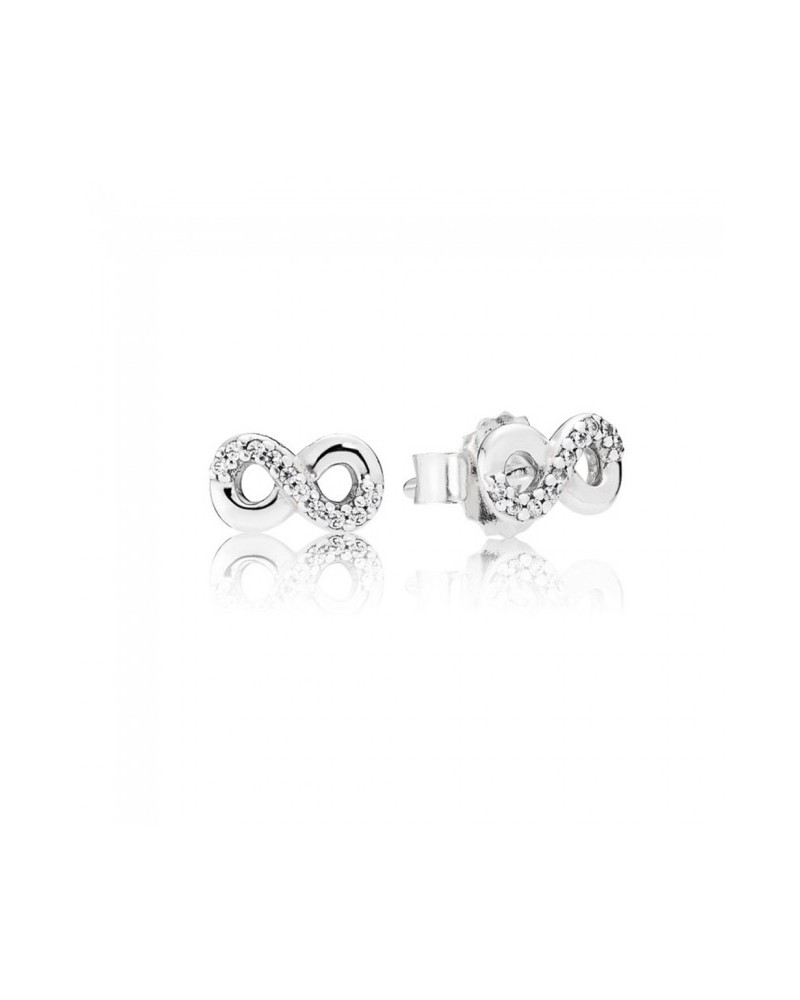 PANDORA INFINITE LOVE EARRINGS 290695CZ