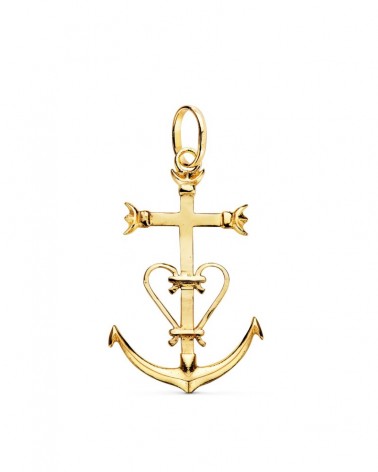 Cruz de oro de 18 kilates PM-9KP670