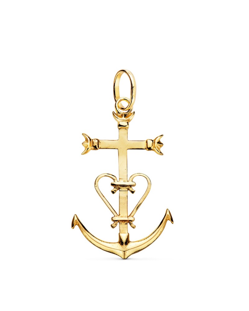 Cruz de oro de 18 kilates PM-9KP670