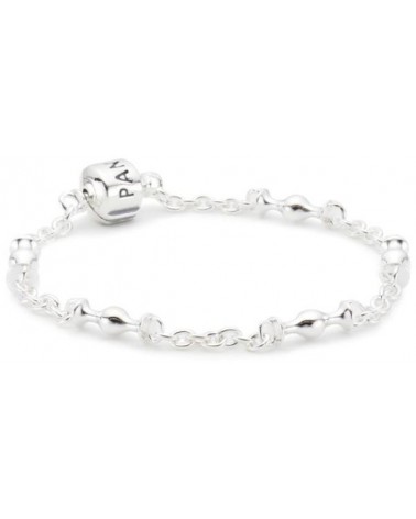 PULSERA PANDORA PLATA 5 CLIPS 591704