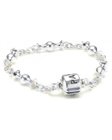 PULSERA PANDORA PLATA 5 CLIPS 591704