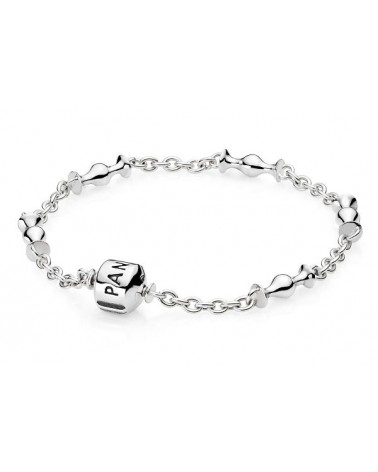 PULSERA PANDORA PLATA 5 CLIPS 591704