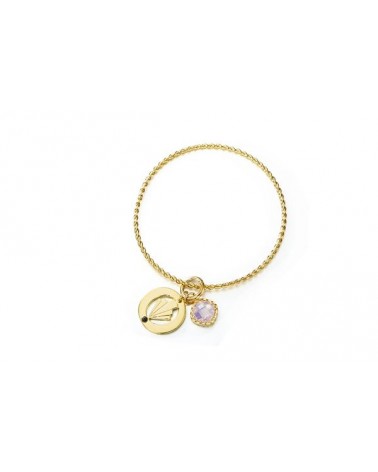 PULSERA VELVET GRACE ROSE