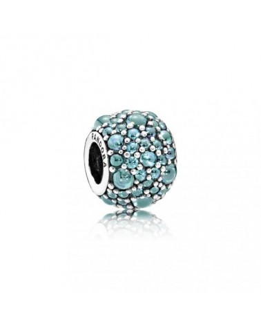 CHARM PANDORA GOTAS VERDEAZUL