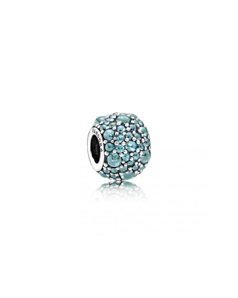 CHARM PANDORA GOTAS VERDEAZUL