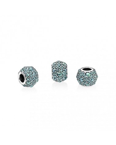 PANDORA CHARM DROPS GREEN BLUE