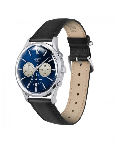 RELOJ HENRY LONDON ESFERA AZUL