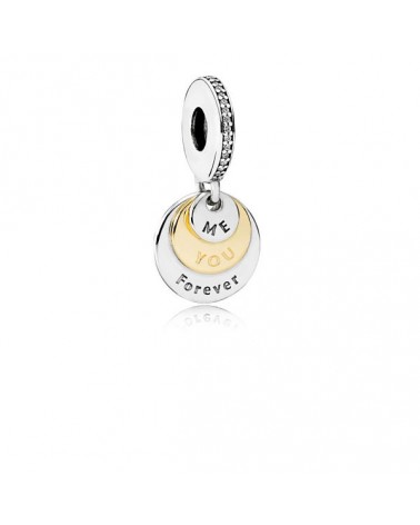 CHARM PANDORA YOU AND ME 791979CZ