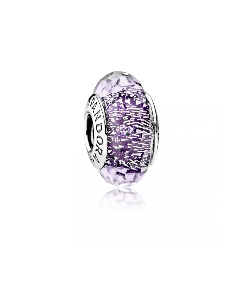 CHARM PANDORA MURANO MORADO