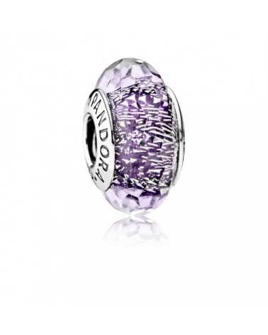 CHARM PANDORA MURANO MORADO