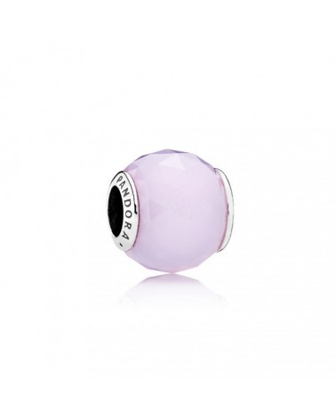 PANDORA PINK FACETED CHARM