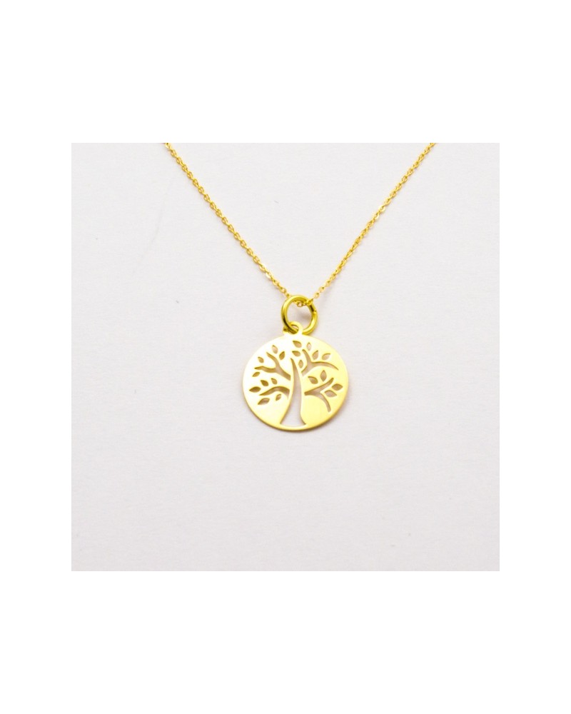 COLGANTE ORO ARBOL DE LA VIDA