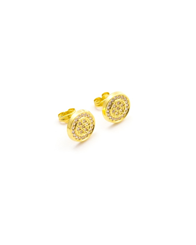 PENDIENTES ORO IRIS