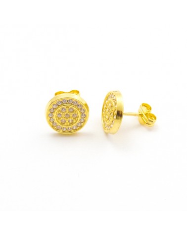 PENDIENTES ORO IRIS