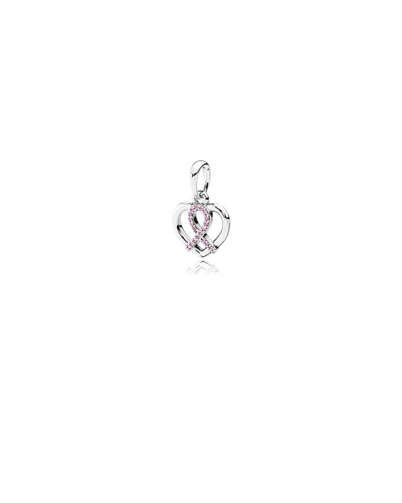 PANDORA BREAST CANCER CHARM